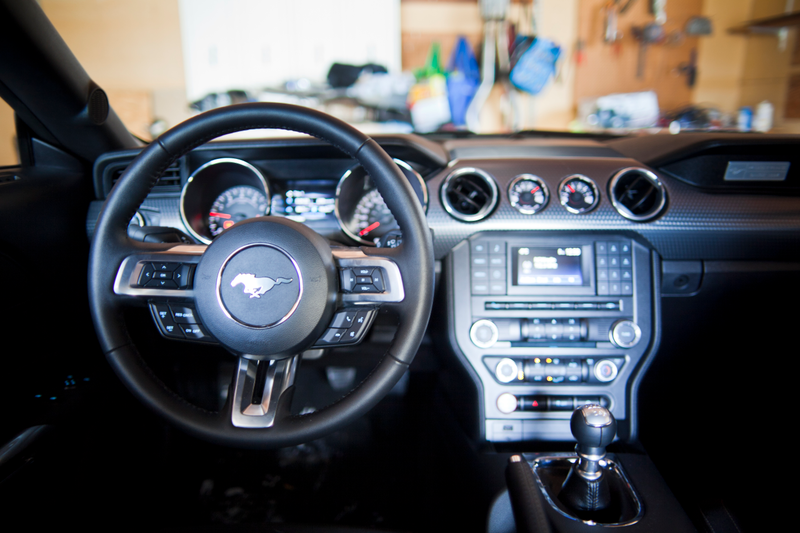 Illustration for article titled Little pre-game work on the Mustang (photos below).